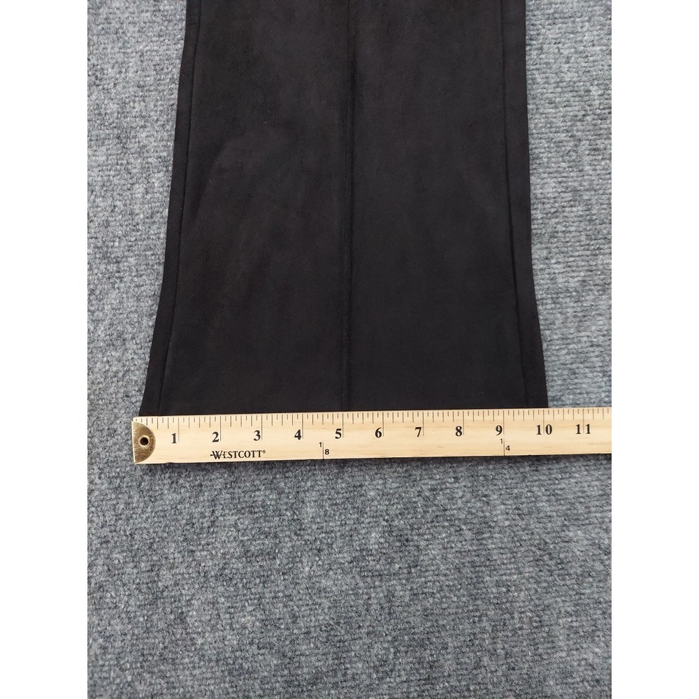 Liverpool Pants Women XL Petite Black Pearl Flare Soft Pull On Stretch High Rise - Picture 7 of 13